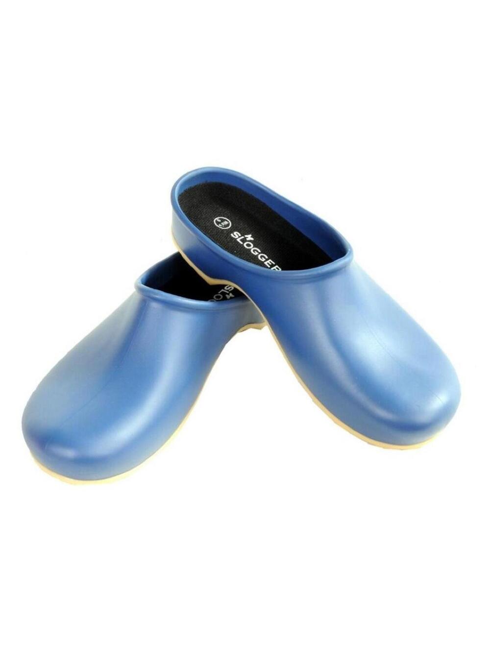 Sloggers blue clogs